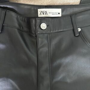 Zara Leather Pants